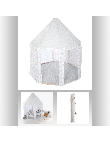 158449 - yourte grise 120x120x140