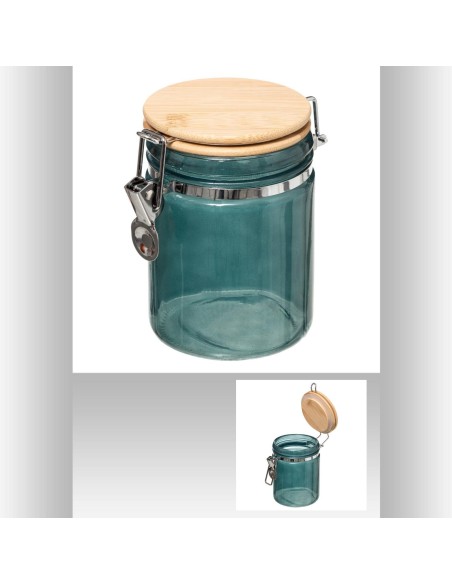 181809d-bocal verr+bam 0,75l petr mode L. 10 x P. 13,5 x H. 14,5 cm