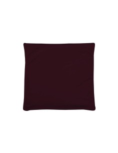 c05792025h - doudou housse coussin 40x40cm bordeaux