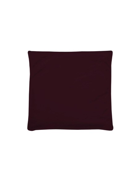 c05792025h - doudou housse coussin 40x40cm bordeaux