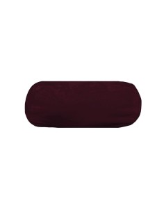 c45792025 - doudou polochon 20x45 cm bordeaux - 100% pe - pcb 10