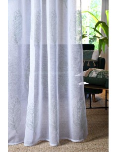 r6b737006 - vibes voile 140x260cm / vert - 100% pe