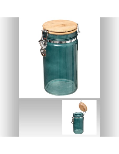 181810d-bocal verr+bam 1l petr mode L. 10 x P. 13,5 x H. 20 cm