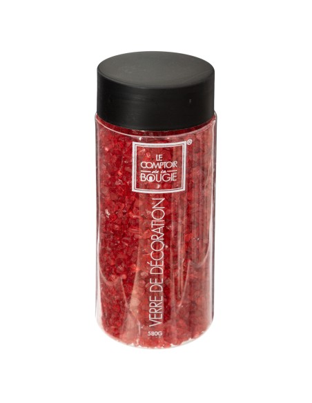 161635g - pepite de verre rge 580g