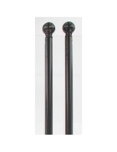 5104b6095-tringle vitrage ronde extensible d7 60 x 90 x 2 - noir