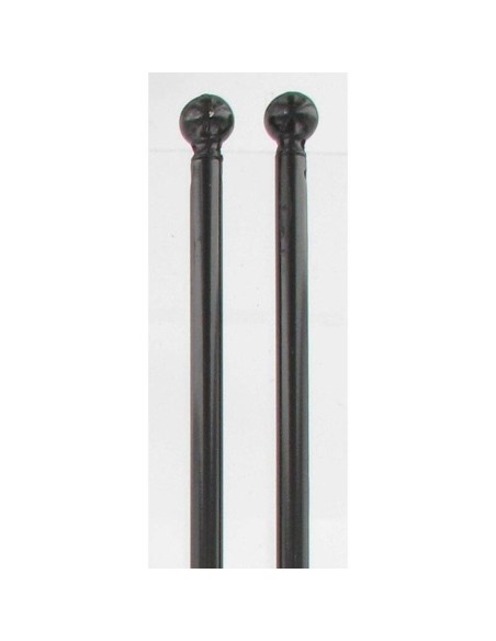 5104b6095-tringle vitrage ronde extensible d7 60 x 90 x 2 - noir