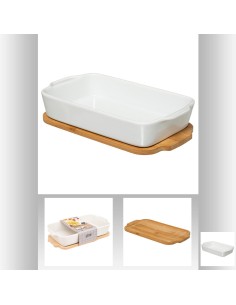 plat rect ceramique 40x22 bam L. 22 x P. 7 x H. 40 cm