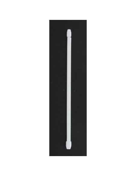 5200b11001 - tringle extensible ovale 110 x 140 x2 - blanc
