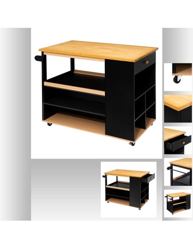 181804 - desserte xl mdf+hevea