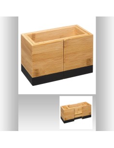 179697b-pot range couv ext char modern L. 18 x P. 10 x H. 12 cm