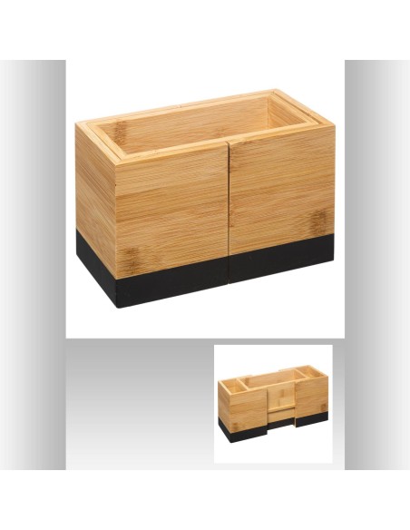 179697b-pot range couv ext char modern L. 18 x P. 10 x H. 12 cm