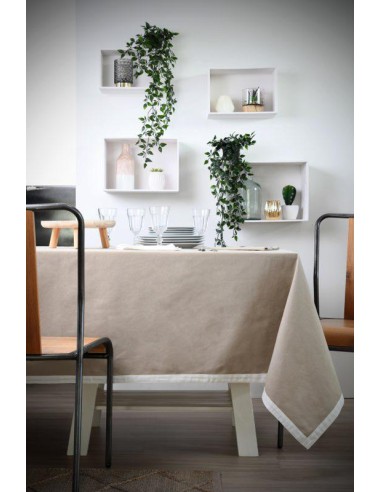 duo nappe 140x200 -lin/ecru 100%co