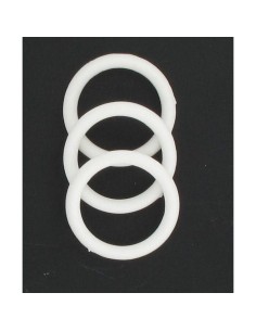 5904b01 - anneaux blancs x 10 - blanc