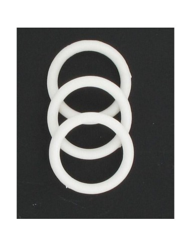 5904b01 - anneaux blancs x 10 - blanc