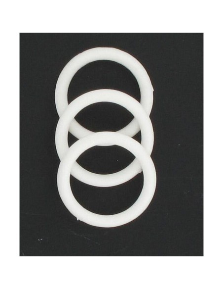5904b01 - anneaux blancs x 10 - blanc