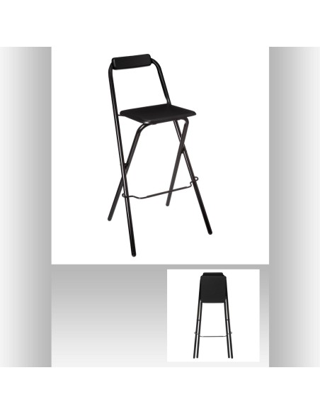 102331 - chaise bar noir louna