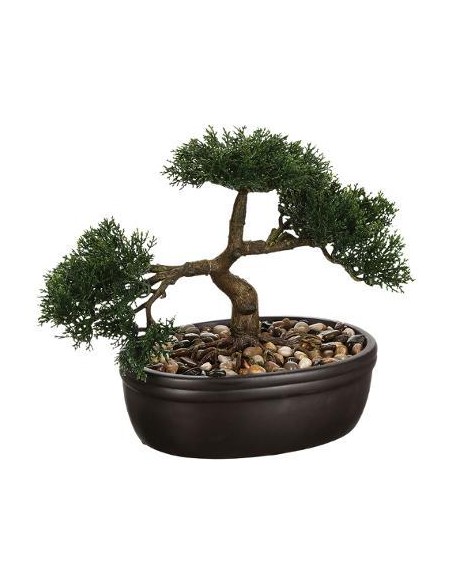 103379 - bonsai pot crmq baki nr h23 L. 32 x P. 16 x H. 23 cm