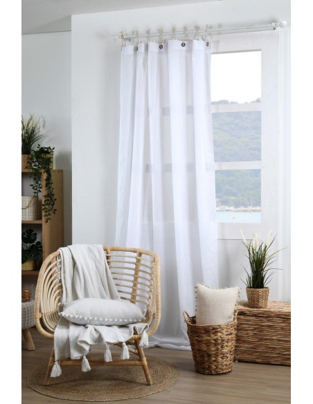 olonne voile 140x260-blanc