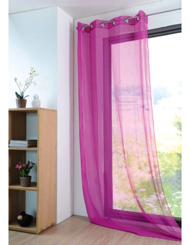 r61697007vl - voilage monna fuchsia 135x260