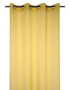 r61697011vl - voilage monna jaune 135x260 - jaune