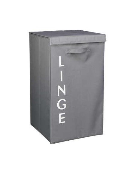 105666-panier linge gm gris ecriture