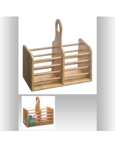 151180-pot couvert 2comp bam L. 20,6 x P. 10 x H. 21 cm