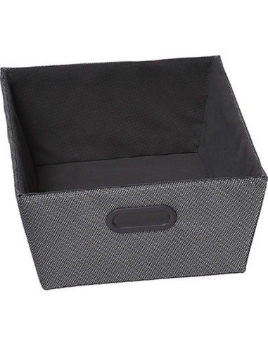 10201107 - paniere dressing polyester l32,5xp40xh15 cm - argent