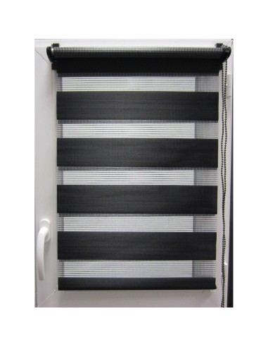 35024518095-store enrouleur lumiere/nuit 45x180cm - noir