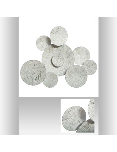 deco murale met rond 75x61