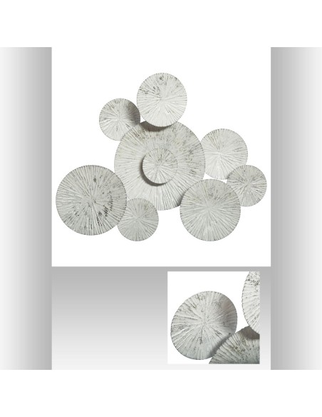 deco murale met rond 75x61