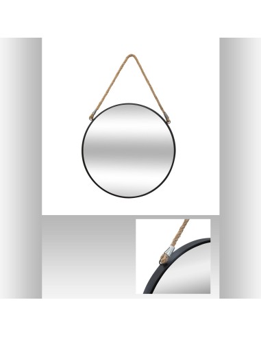 121409a - miroir met corde eden nr d38