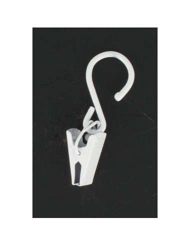 5912b101-anneau pince x 8 - blanc