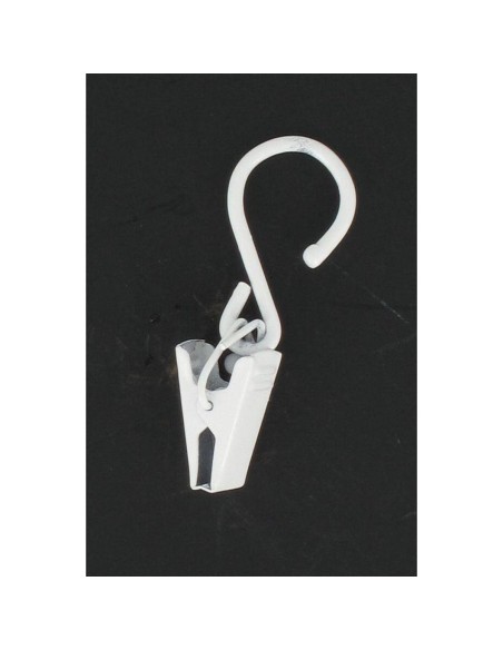 5912b101-anneau pince x 8 - blanc