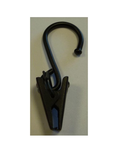 5912b95-anneau pince x 8 - noir