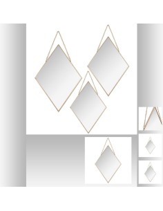 158119a - miroir met losange leny or x3