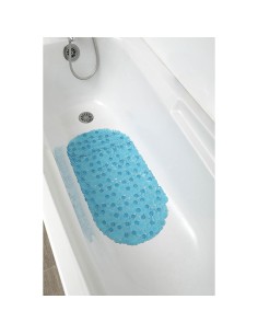 7215147 - fond de baignoire pvc 69x36 cm bulles - vert d eau