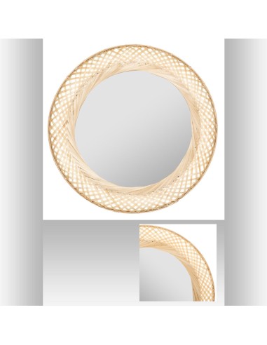 miroir bambou liby d70