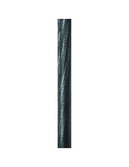7002b96-tube fer forge d20 1.80 m - noir/argent