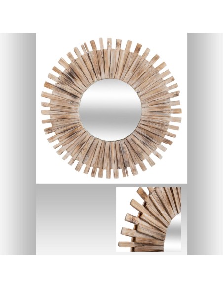 miroir bois flotte d88 manon