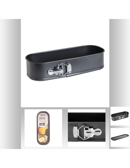 111482a - moule demontable cake 31 L. 31 x P. 12,3 x H. 6,8 cm