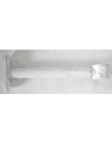 7201b101  - support simple d20 150 mm x2 - blanc/or