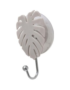 9212165 - crochet feuille ps sur ventouse - taupe