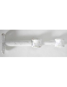 7202b101 - support double d20 150 mm x2 - blanc/or