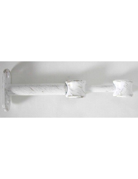 7202b101 - support double d20 150 mm x2 - blanc/or