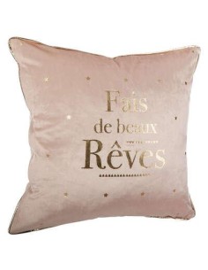 158404 - coussin carre reve dore 40x40