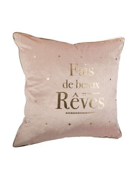 158404 - coussin carre reve dore 40x40