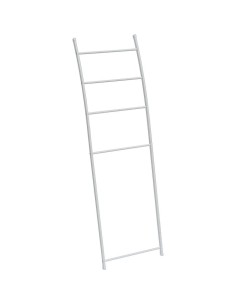 96131100 - porte serviettes echelle metal tube oval - blanc