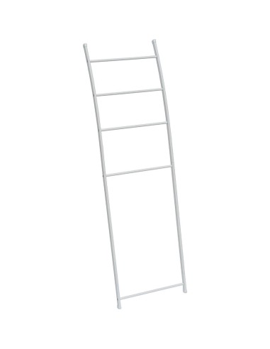 96131100 - porte serviettes echelle metal tube oval - blanc