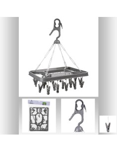 117273 - sechoir + pince x26 rectangle