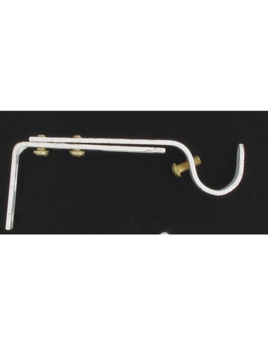 7215b101 - support gouttiere ext d20 110-150 mm x2 - blanc/or